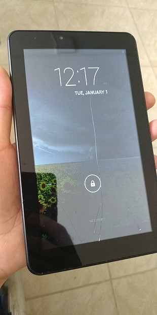 tablet dokunmatik çalışmayor