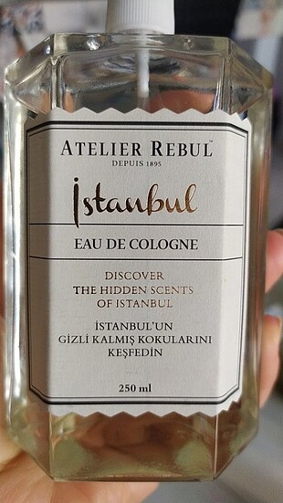  Beden Atalier Rebil İstanbul parfumlu kolonya