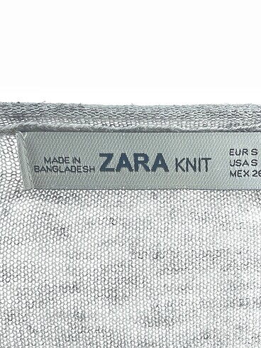s Beden gri Renk Zara Bluz %70 İndirimli.