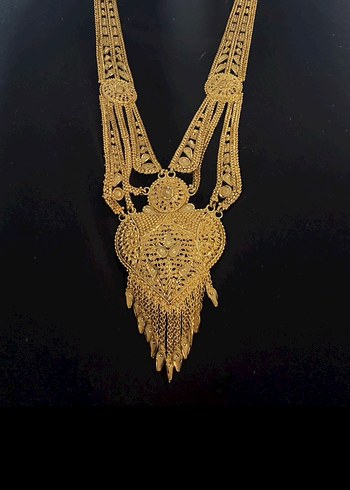 Hint kolyesi küpe seti - Görsel 5