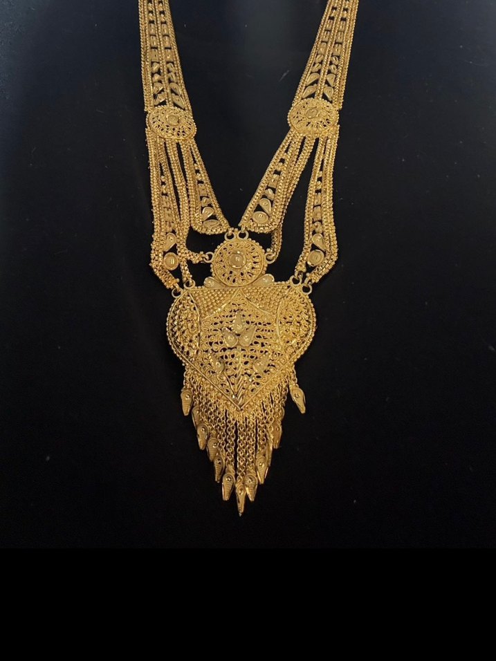 Hint kolyesi küpe seti - Görsel 5