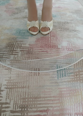 Beyaz stiletto - Görsel 6