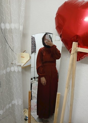 uzun elbise - Görsel 11