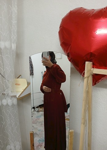 uzun elbise - Görsel 7