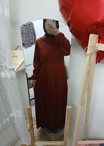 uzun elbise - Görsel 4