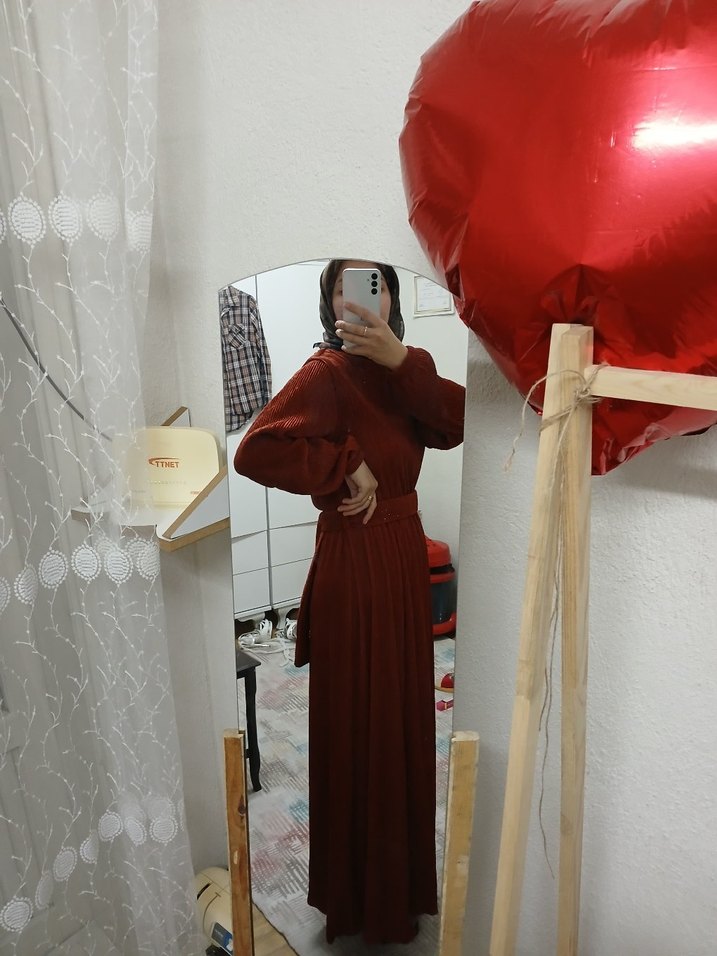 uzun elbise - Görsel 2