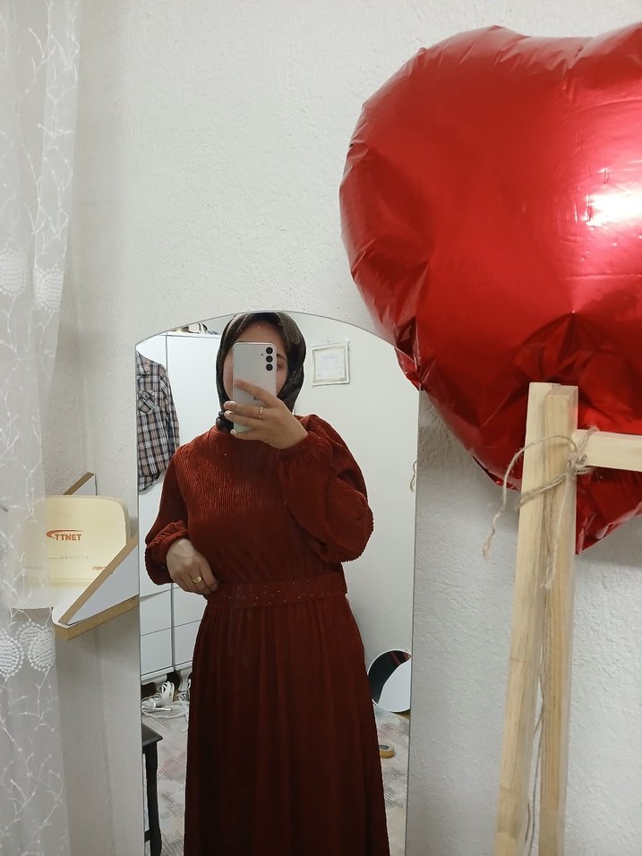 uzun elbise - Görsel 3