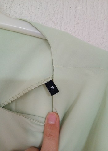 Yeşil Drapeli Uzun abiye - Görsel 9