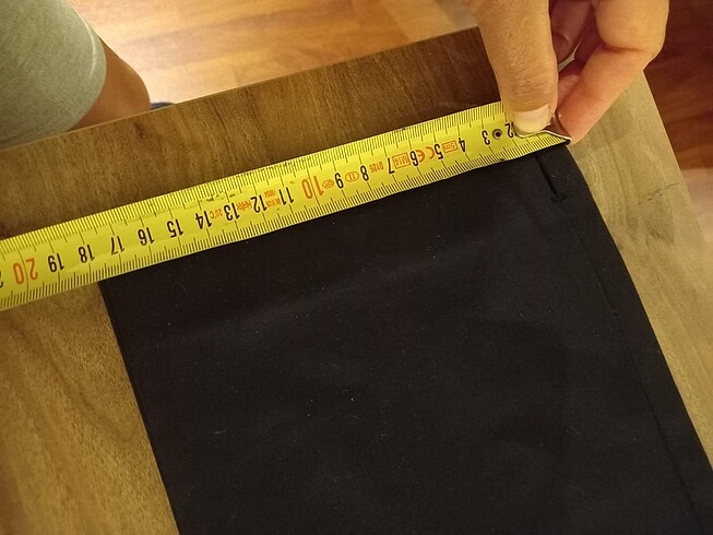 LCWAIKIKI Siyah Beli Lastikli Loose Fit Kadın Pantolon - Görsel 11