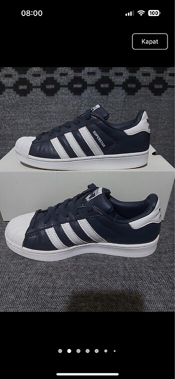 Adidas Lacıvert Superstar