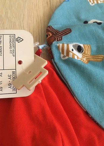 Renkli Baskılı Erkek Bere ve Boyunluk Seti - Görsel 5