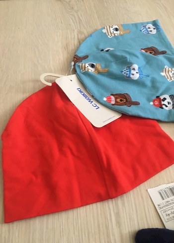 Renkli Baskılı Erkek Bere ve Boyunluk Seti - Görsel 3