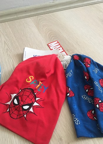 Renkli Baskılı Erkek Bere ve Boyunluk Seti - Görsel 4