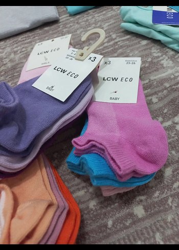 LC Waikiki LCW ECO Kız Çocuk Çok Renkli Yün Çorap Seti