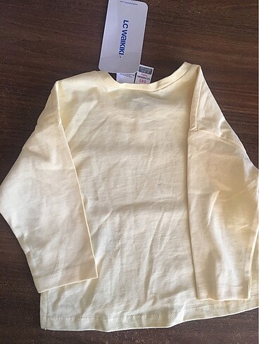 6-9 Ay Beden LCW uzunkollu Tshirt 6/9 aylık bebek