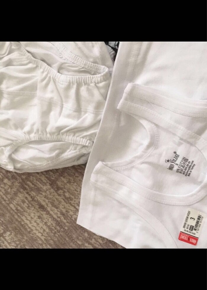 Ören yıldız 3/4 yaş 100de 100 pamuklu - Görsel 2