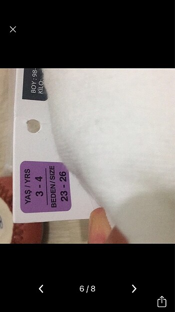 LCW etiketli sıfır 2/3 yaş - Görsel 5