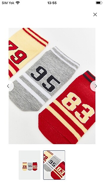 LCW etiketli sıfır 34/37 no 3 çift - Görsel 2