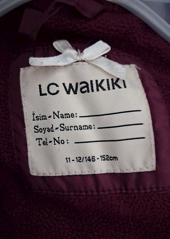 Bordo Düğmeli Çocuk  Kabanı - Görsel 4