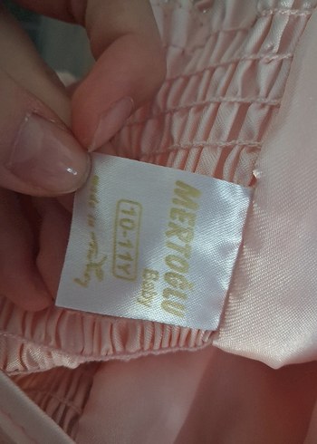 Pembe tüllü kız Çocuk Abiye Elbise - Görsel 6