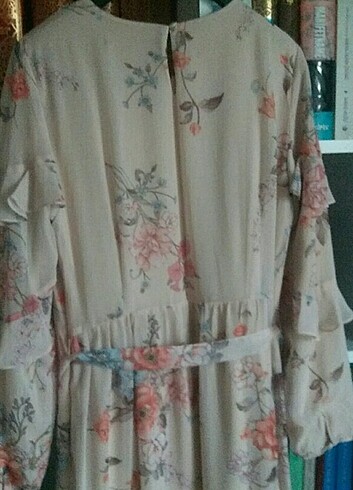 Uzun şifon elbise - Görsel 8