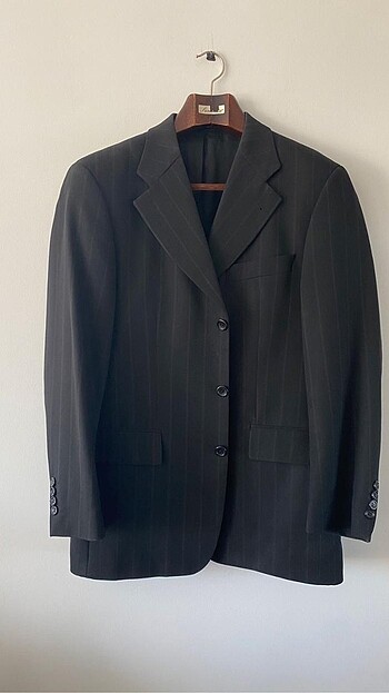 universal Beden Siyah oversize blazer ceket üst