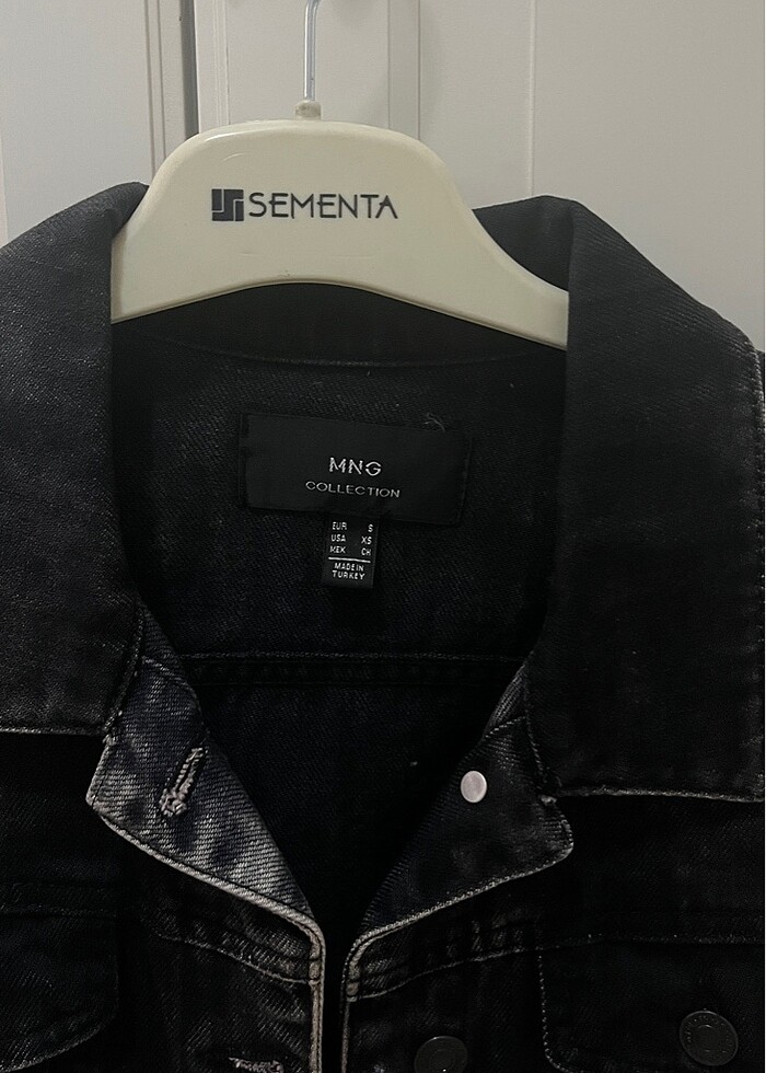 Siyah kot ceket - Görsel 2