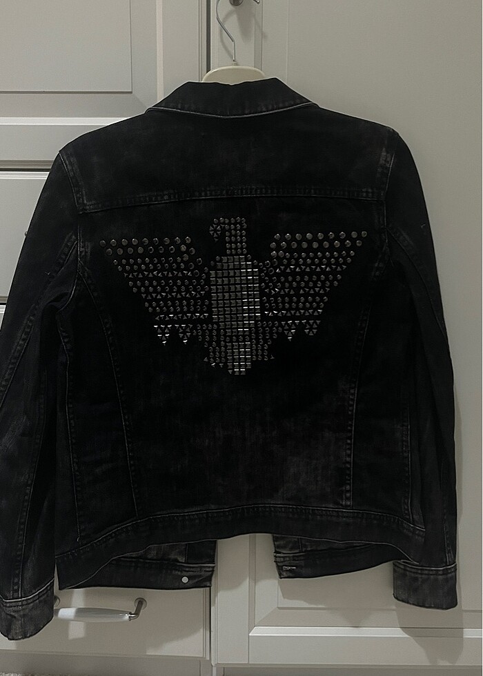 Siyah kot ceket - Görsel 3