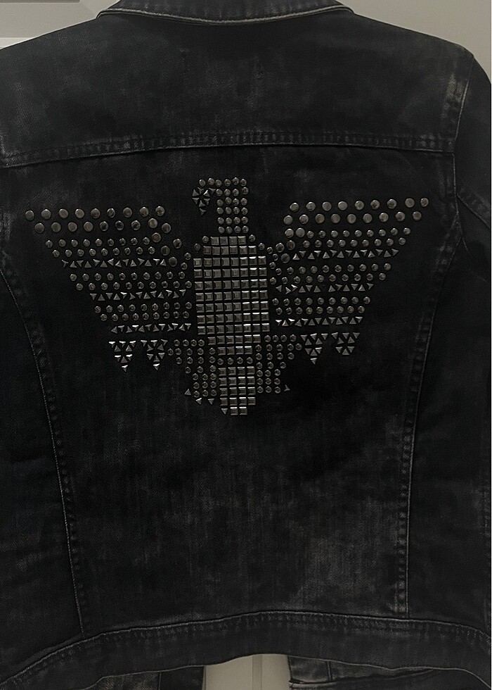 Siyah kot ceket - Görsel 4