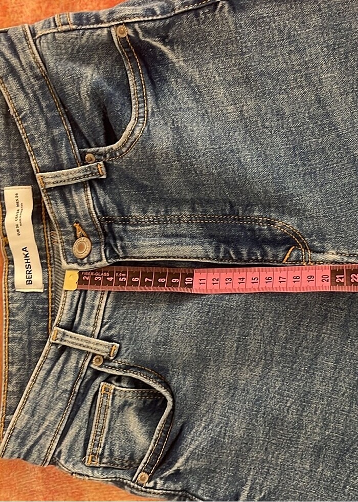 Flare ispanyol paça jean bershka - Görsel 5