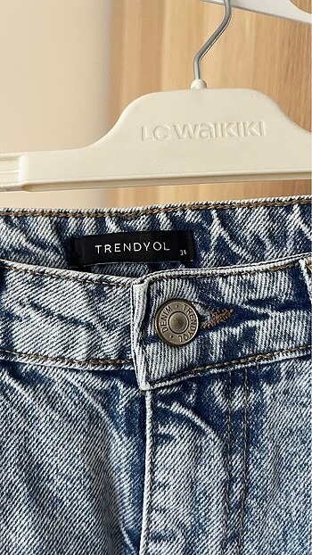 34 Beden Straight fit pantolon