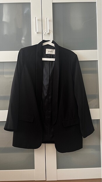 Stradivarius siyah blazer ceket