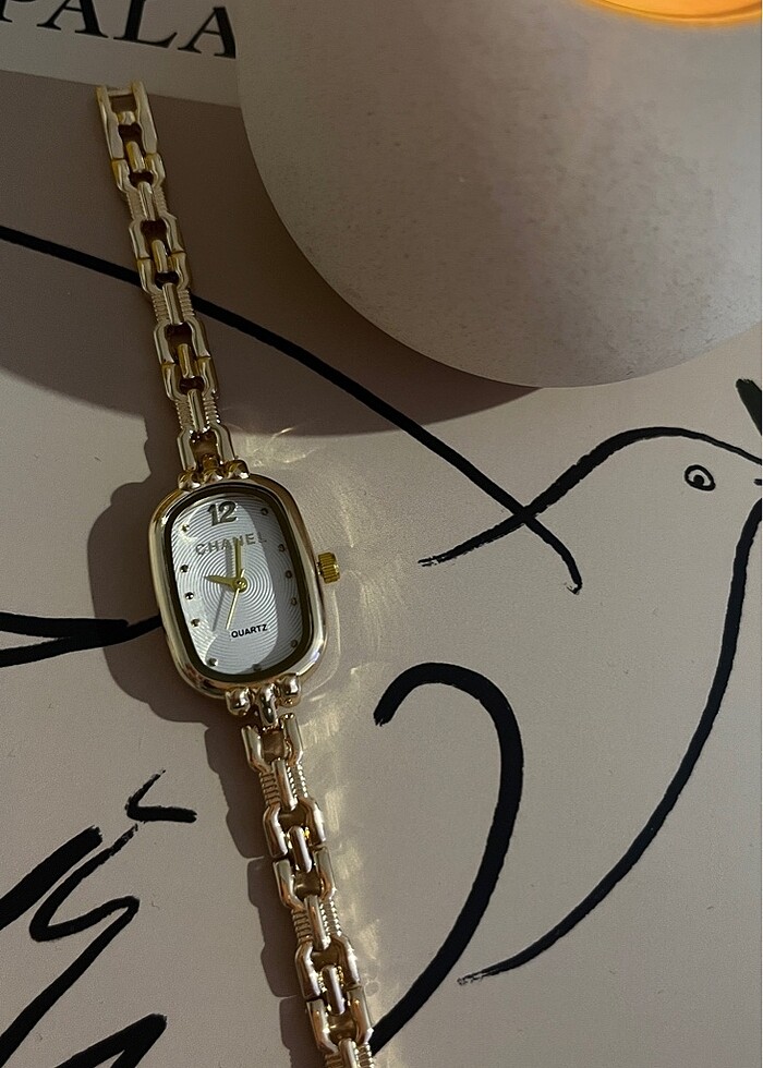 Gues chanel vintage saat çelik - Görsel 2