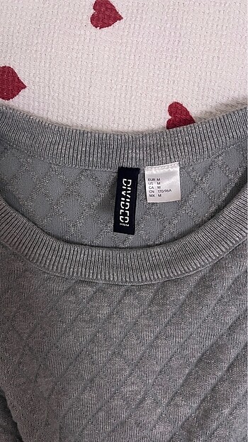 Gri kazak crop - Görsel 2