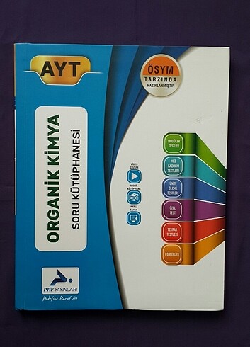 PRF Yayınları AYT Kimya Organik Kimya Soru Kütüphanesi