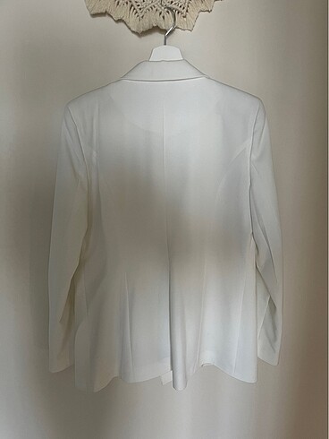 44 Beden beyaz Renk Blazer ceket