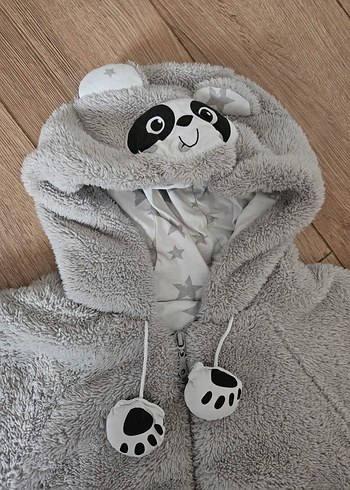 1 Yaş Beden Bebek peluş kışlık takım