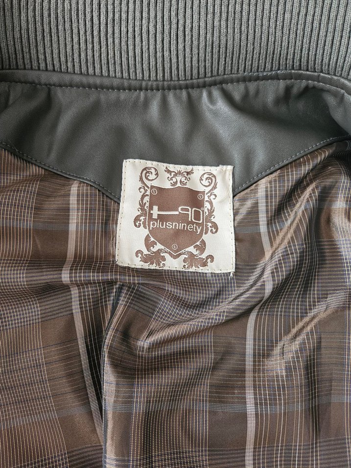 plusninety erkek deri ceket - Görsel 4