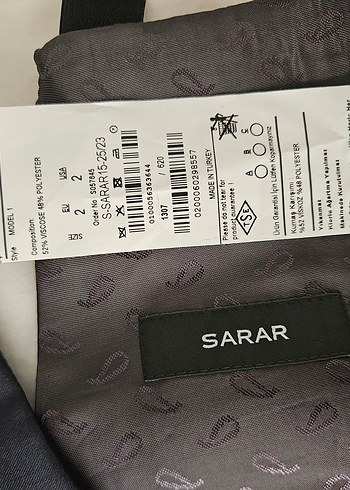 sarar Papyon, kuşak, mendil Seti - Görsel 2