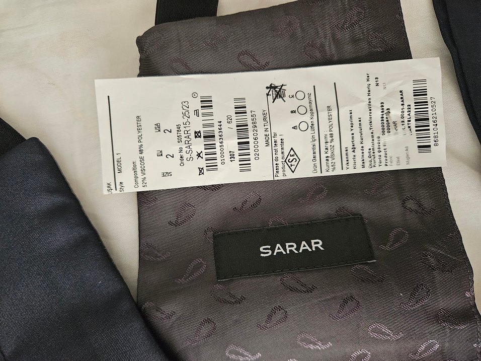 sarar Papyon, kuşak, mendil Seti - Görsel 2