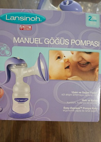 Lansinoh manuel Göğüs Pompası,
biberon uçları ve göğüs pedleri - Görsel 4