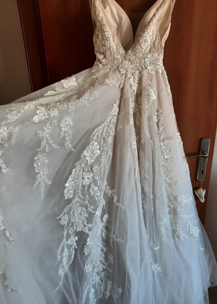 Helen model Gelinlik - Görsel 5