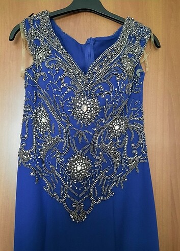 Taşlı balık model abiye / nişanlık - Görsel 5