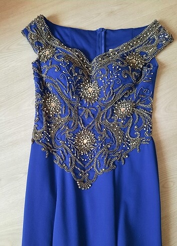 Taşlı balık model abiye / nişanlık - Görsel 6