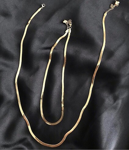 Diğer italyan zincir çelik kolye (60cm)
