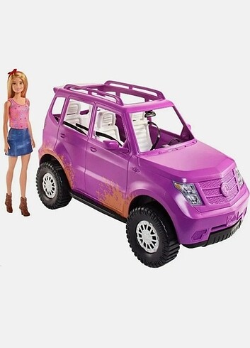 barbie jeep safari araç