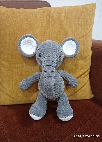 Diğer Amigurumi fil
