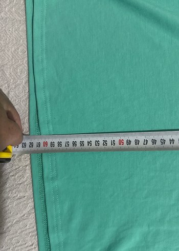 Turkuaz Drapeli Askısız Kadın Atlet - Görsel 4