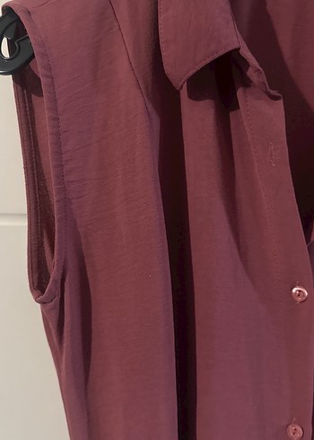 Kuşaklı gül kurusu Kadın Uzun Elbise - Görsel 5