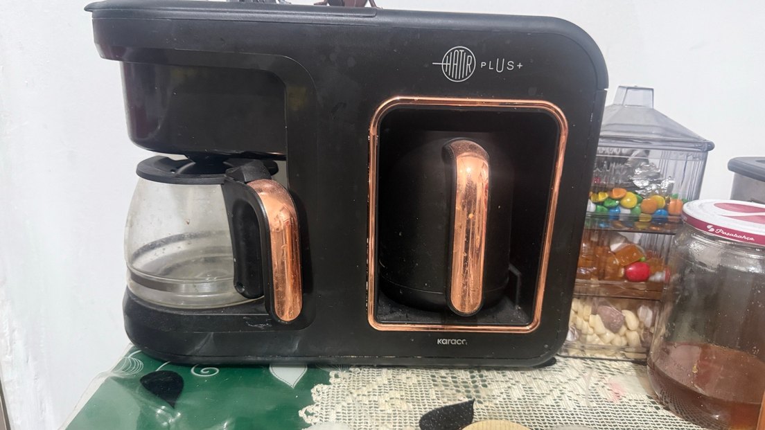 Karaca hatır 5in 1 filtre+türk kahvesi makinesi - Görsel 2